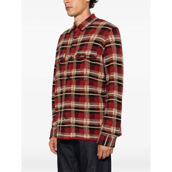 26FW 게스트 인 레지던스 셔츠 M35710AM PLAID WORK CARCO RED - GUEST IN RESIDENCE