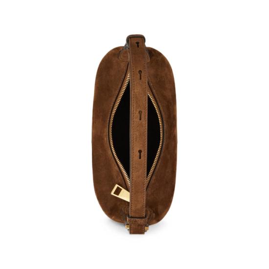 26FW 토즈 미니 메탈 도트 핸드백 XBWGMTE0100O COS801 BROWN - TODS
