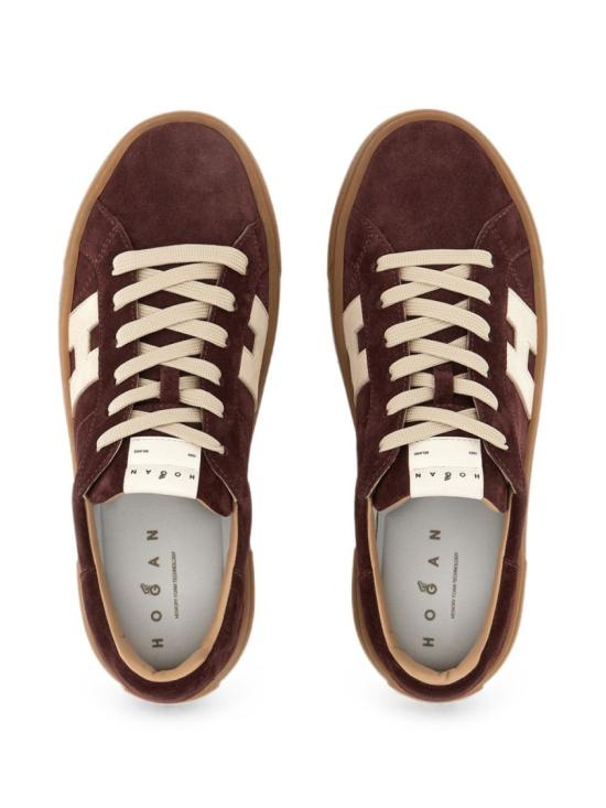 26FW 호간 스니커즈 HXM7050GF10UHT 0FD8 Burgundy - HOGAN