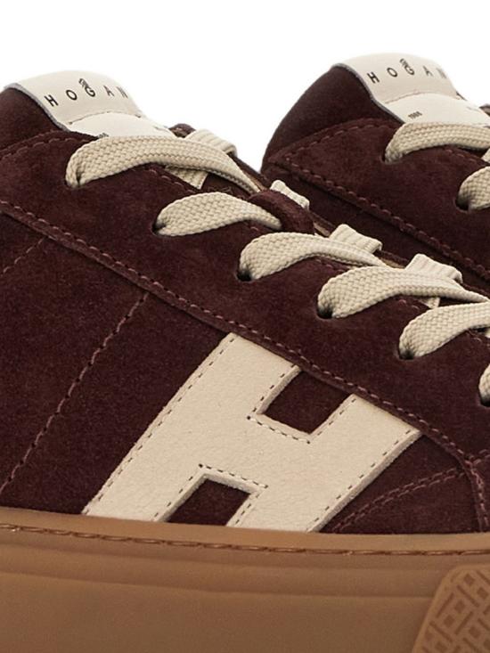 26FW 호간 스니커즈 HXM7050GF10UHT 0FD8 Burgundy - HOGAN