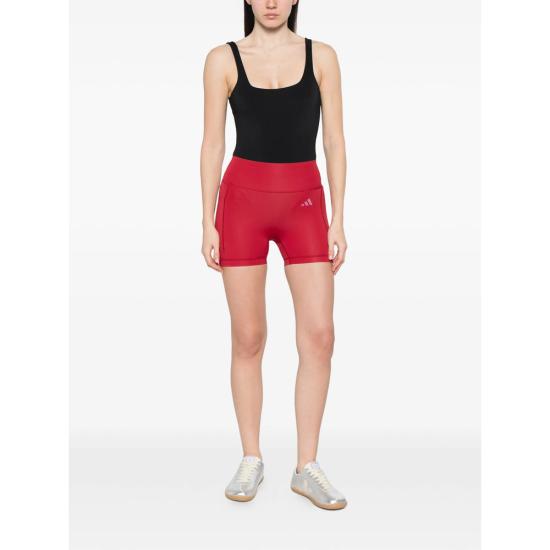 26SS 아디다스 데님 숏팬츠 KE7345 RED - ADIDAS