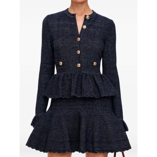 26FW 셀프 포트레이트 원피스 AW26 085SC N NAVY