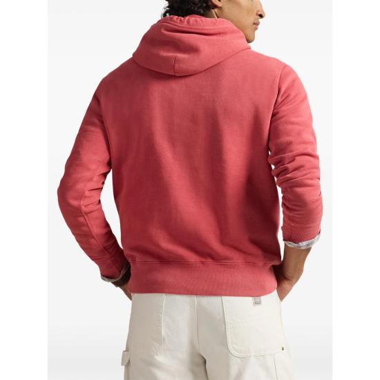 26SS 랄프 로렌 후드 티셔츠 710A13054002 RED - RALPH LAUREN