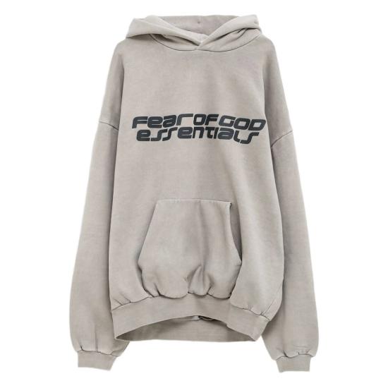 26SS 피어오브갓 후드 티셔츠 192HO256561F SMGRE GRAY