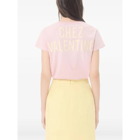 26SS 발렌티노 가라바니 폴로 티셔츠 8B3MG24Y9GL C5R PINK - VALENTINO GARAVANI