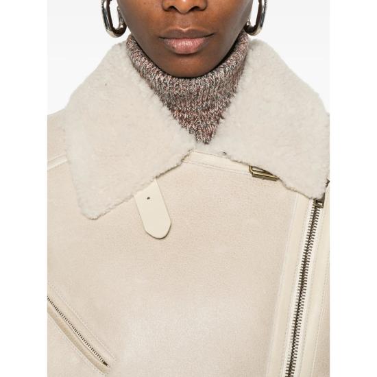 26FW 이자벨마랑 코트 C3A03I MA0181FC 23EC BEIGE - ISABEL MARANT