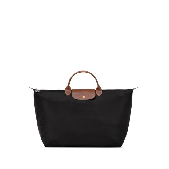 26SS 롱샴 르 플리아쥬 오리지널 L 트래블백 L1624089 001 BLACK