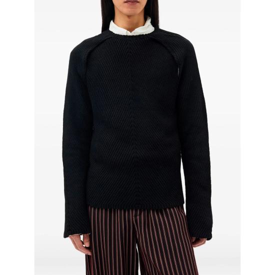26FW 앤 드뮐미스터 스웨터 B0014305 KN085 099 BLACK