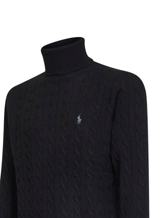 26FW 폴로 랄프로렌 스웨터 710876836 002 BLACK - POLO RALPH LAUREN