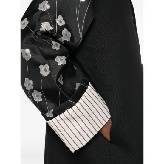 26FW 스티네 고야 코트 SGO027 1499 BOUQU BLACK - STINE GOYA