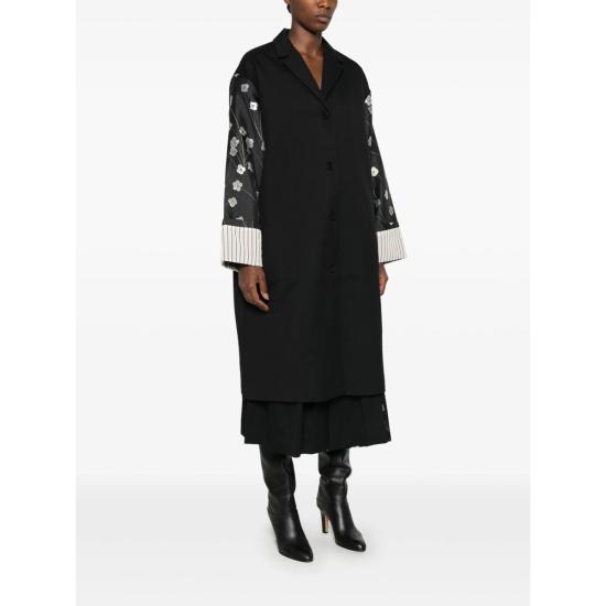 26FW 스티네 고야 코트 SGO027 1499 BOUQU BLACK - STINE GOYA