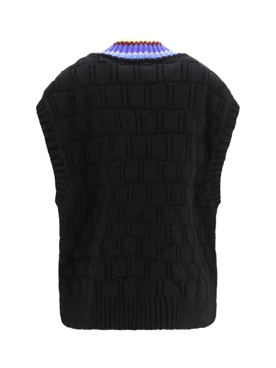 26FW 드리스 반 노튼 스웨터 2620112384754 BLACK