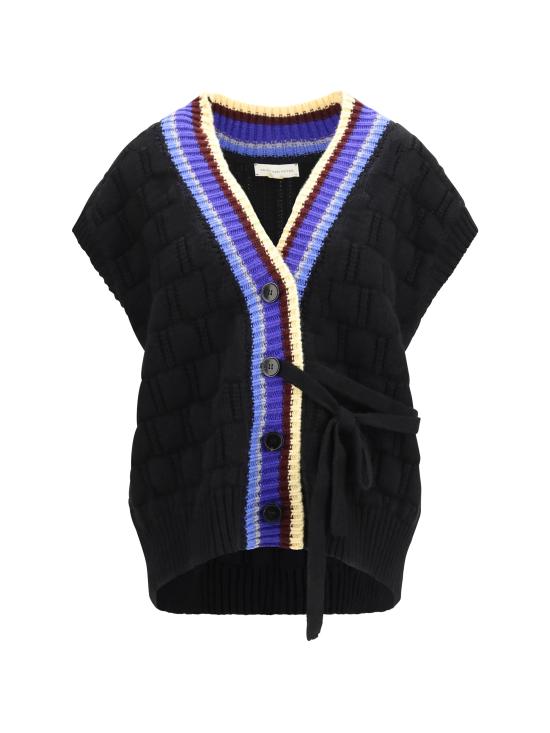 26FW 드리스 반 노튼 스웨터 2620112384754 BLACK - DRIES VAN NOTEN