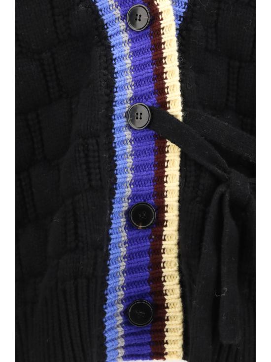 26FW 드리스 반 노튼 스웨터 2620112384754 BLACK - DRIES VAN NOTEN