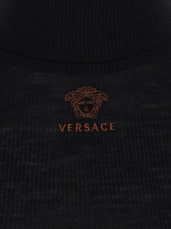 26FW 베르사체 폴로 티셔츠 1026594 BLACK - VERSACE