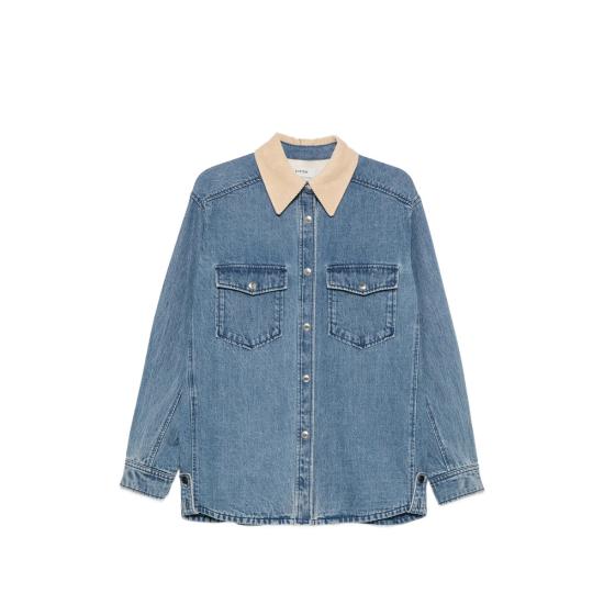 26FW 시스템 자켓 SY2G8NOTT01W DENIM BLUE