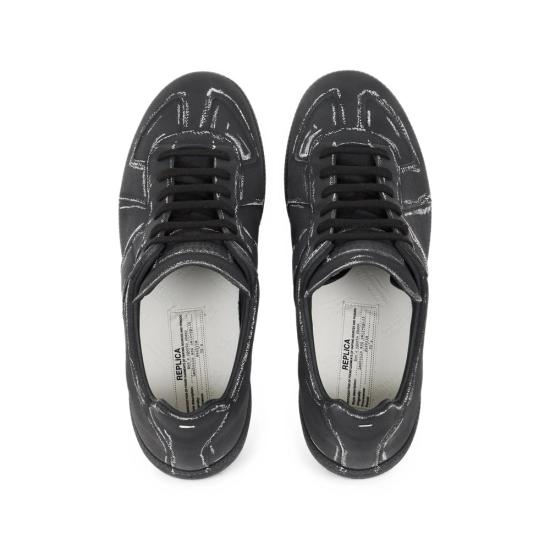 26FW 마르지엘라 스니커즈 P7859 S97WS0110 H1532 BLACK - MAISON MARGIELA