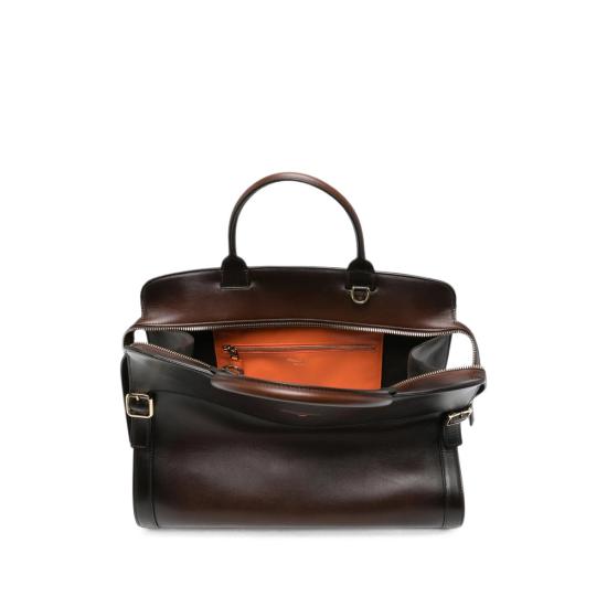 26FW 산토니 토트백 UIBBA3110DB HVPLT50 BROWN - SANTONI