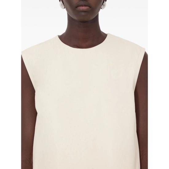26SS 루루 드 세종 탑 FIZA IVORY NEUTRALS - LOULOU DE SAISON