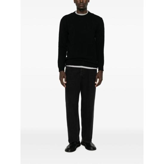 26FW 스칼리오네 스웨터 UTM156 001 BLACK - SCAGLIONE