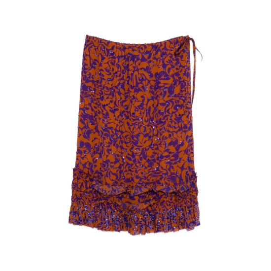 26SS 드리스 반 노튼 스커트 3006 130890 353 ORANGE