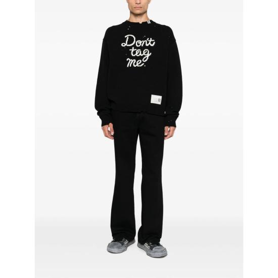 26FW 메종 미하라 야스히로 스웨터 A17SW521 BLACK - MAISON MIHARA YASUHIRO