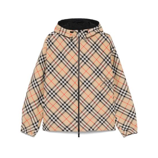 26FW 버버리 리버시블 체크 트래퍼드 자켓 8104102 ES24 MW TE B9368 BEIGE