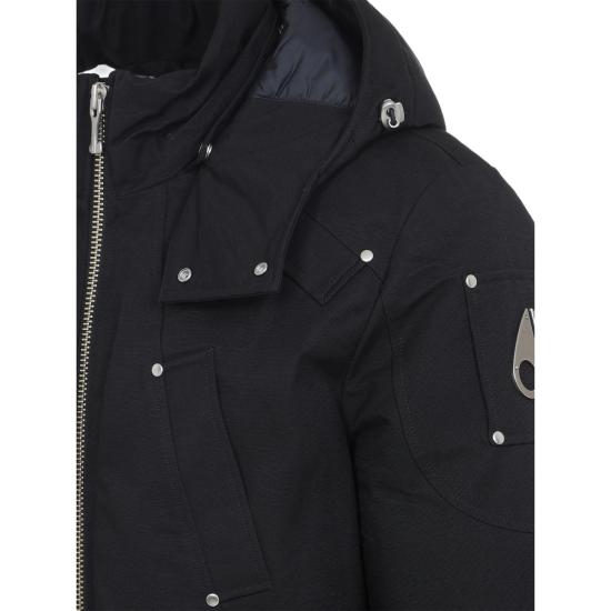 26FW 무스너클 오리지널 벨라스틱 네오시어 봄버 자켓 M35MB000S 305 BLACK - MOOSE KNUCKLES