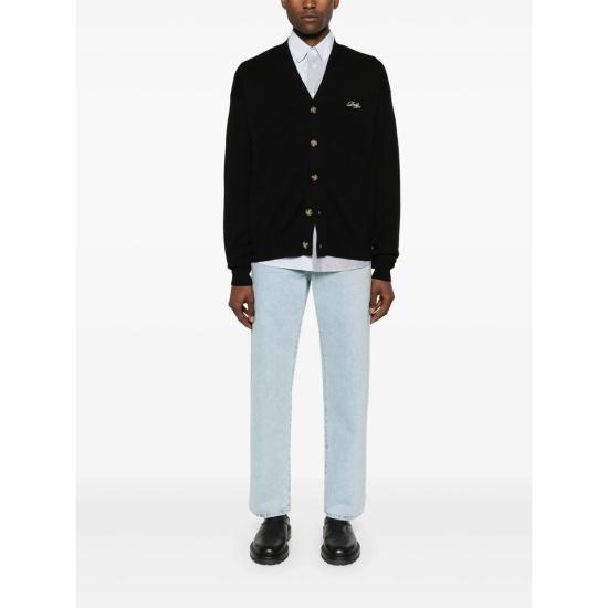 26FW 드롤드무슈 니트웨어 PERM CA123 WO007 BLACK - DROLE DE MONSIEUR