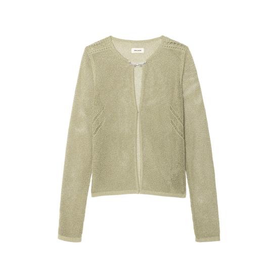 26FW 자딕앤볼테르 니트웨어 KWCA01690 TEA GREEN