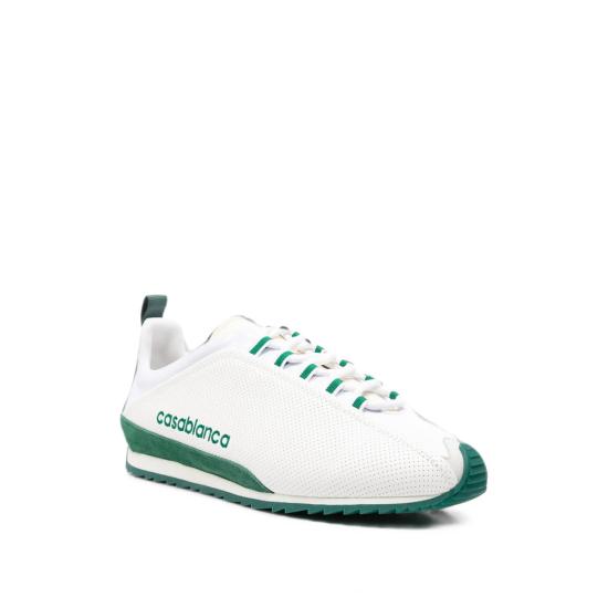 26FW 카사블랑카 스니커즈 AW26 SNK 031 01 WHGRE WHITE - CASABLANCA