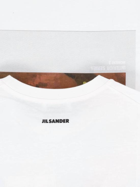 26FW 질샌더 반팔 티셔츠 J21GC0213 J20411994 White - JIL SANDER