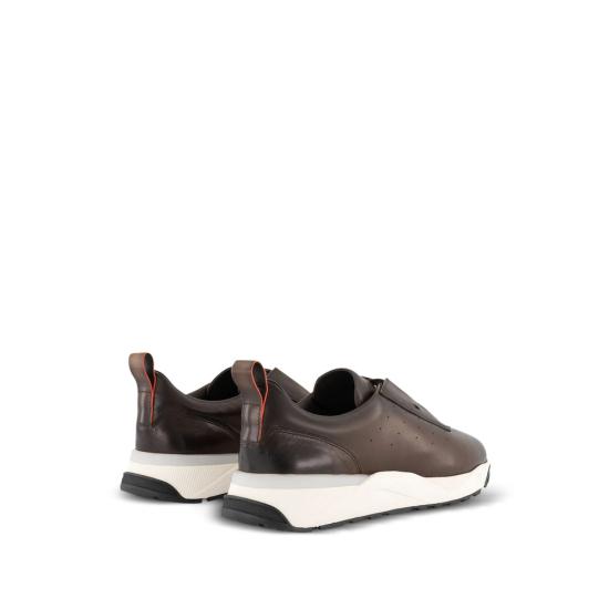 26FW 산토니 스니커즈 MBIM22027BINT GONT50 BROWN - SANTONI