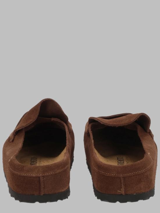 26FW 버켄스탁 네이플스 랩드 스웨이드 뮬 1031701 CARAFE BROWN - BIRKENSTOCK
