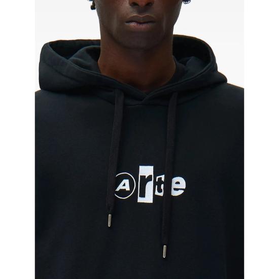 26SS 아르떼 앤트워프 후드 티셔츠 129H 1 BLACK - ARTE ANTWERP