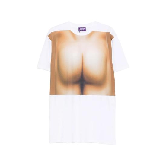 26FW 장 폴 고티에 폴로 티셔츠 TO549 J070 0168 WHITE
