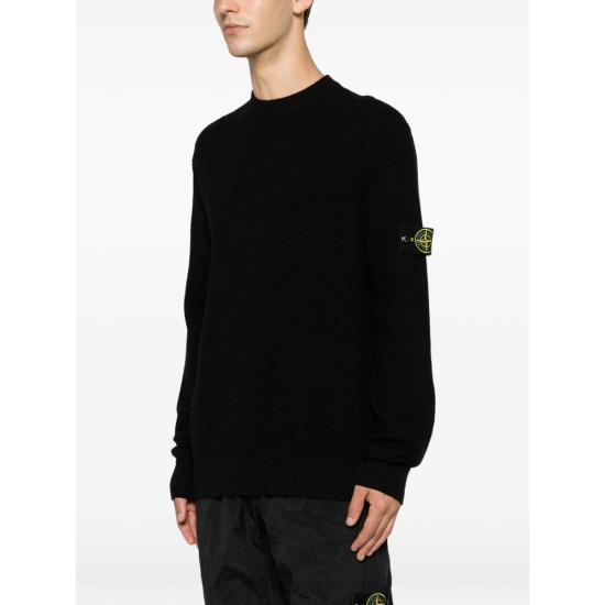 26FW 스톤 아일랜드 스웨터 155100011 S01C4 V0029 BLACK - STONE ISLAND