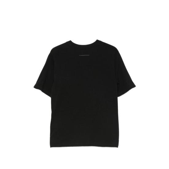26FW MM6 메종마르지엘라 폴로 티셔츠 M20048 S52NF0018 900 BLACK - MM6 MAISON MARGIELA