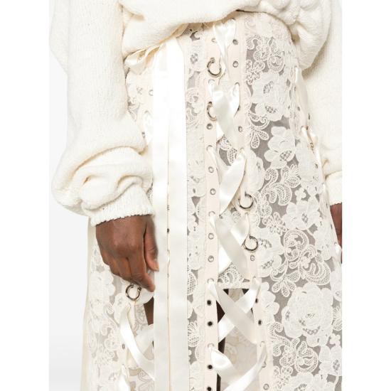 26FW 시몬로샤 스커트 3220 1298 ECRU BEIGE - SIMONE ROCHA