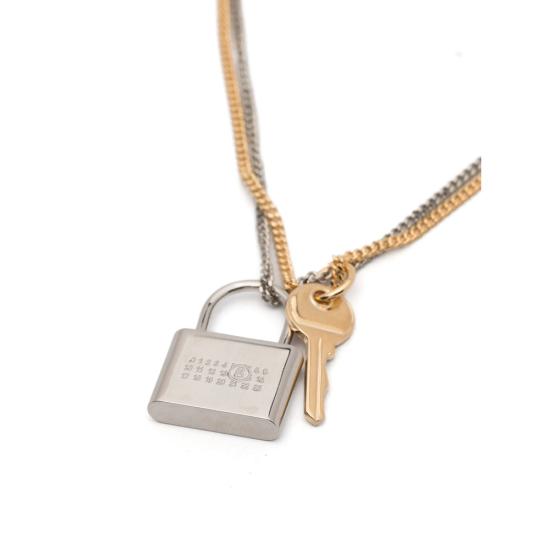 26FW MM6 메종마르지엘라 네크리스 P9390 SM7UU0137 702 GOLD - MM6 MAISON MARGIELA