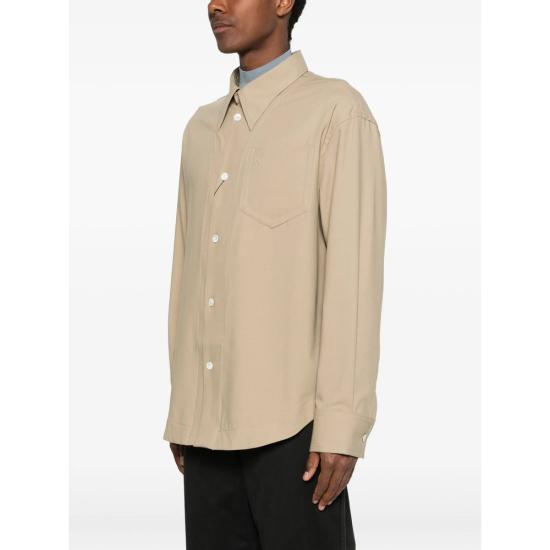 26SS 아미 셔츠 USH808 WV0194 A036 BEIGE - AMI