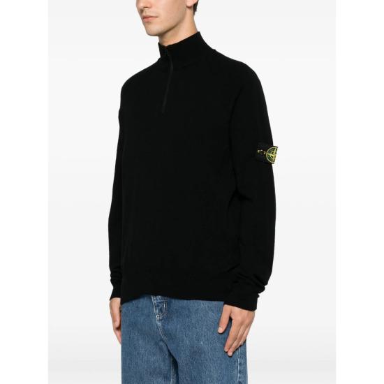 26FW 스톤 아일랜드 스웨터 155100008 S00A1 V0029 BLACK - STONE ISLAND