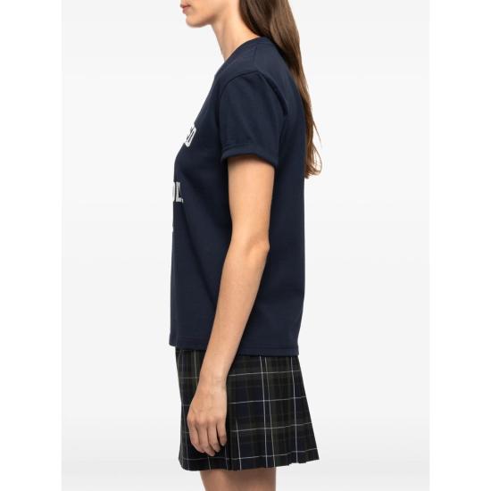 26FW 자딕앤볼테르 폴로 티셔츠 JWTS02965 ENCRE BLUE - ZADIG & VOLTAIRE