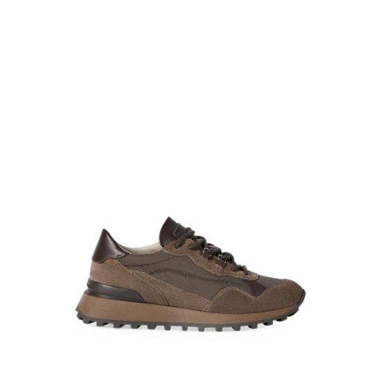 26FW 브루넬로 쿠치넬리 스니커즈 MZSFG3380 C8769 BROWN