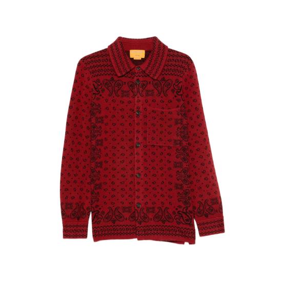 26FW 게스트 인 레지던스 셔츠 M35810AM WILD RAG CARMI RED