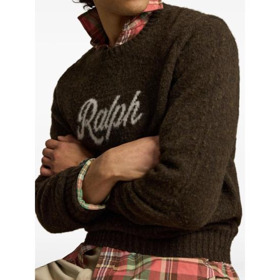 26FW 랄프 로렌 스웨터 710B24668001 BROWN - RALPH LAUREN