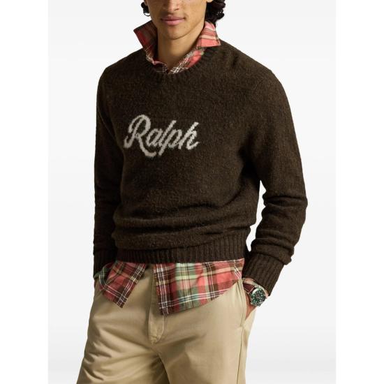 26FW 랄프 로렌 스웨터 710B24668001 BROWN - RALPH LAUREN