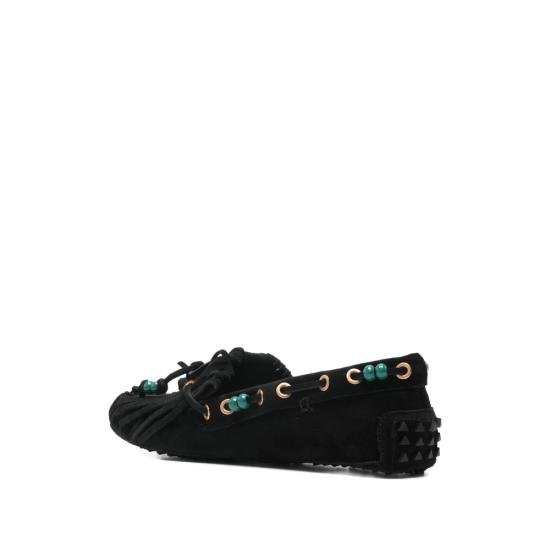 26SS 팜 리오 플랫 슈즈 354667 L0002 BLACK - FARM RIO