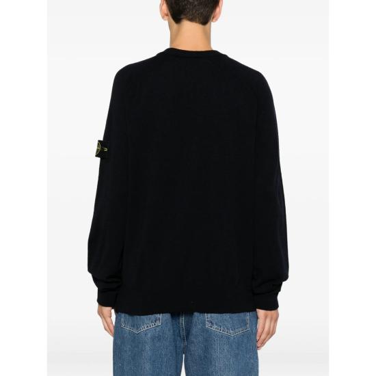26FW 스톤 아일랜드 스웨터 155100007 S00A1 V0020 BLACK - STONE ISLAND