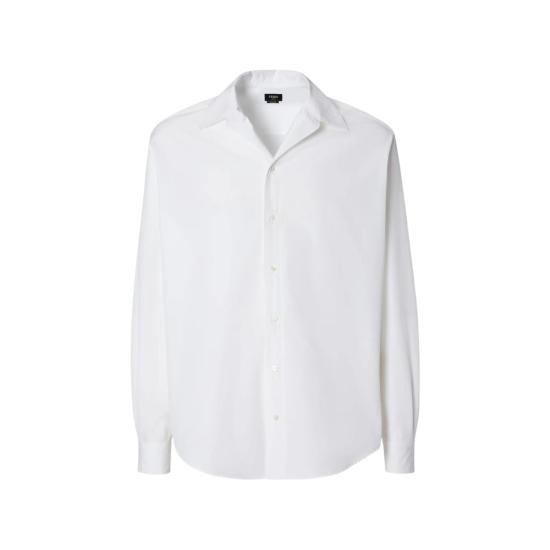 26SS 펜디 셔츠 AYX5 FS1355 F0QA0 WHITE
